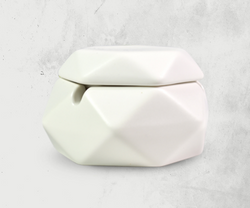 Porcelain Lidded Ashtray
