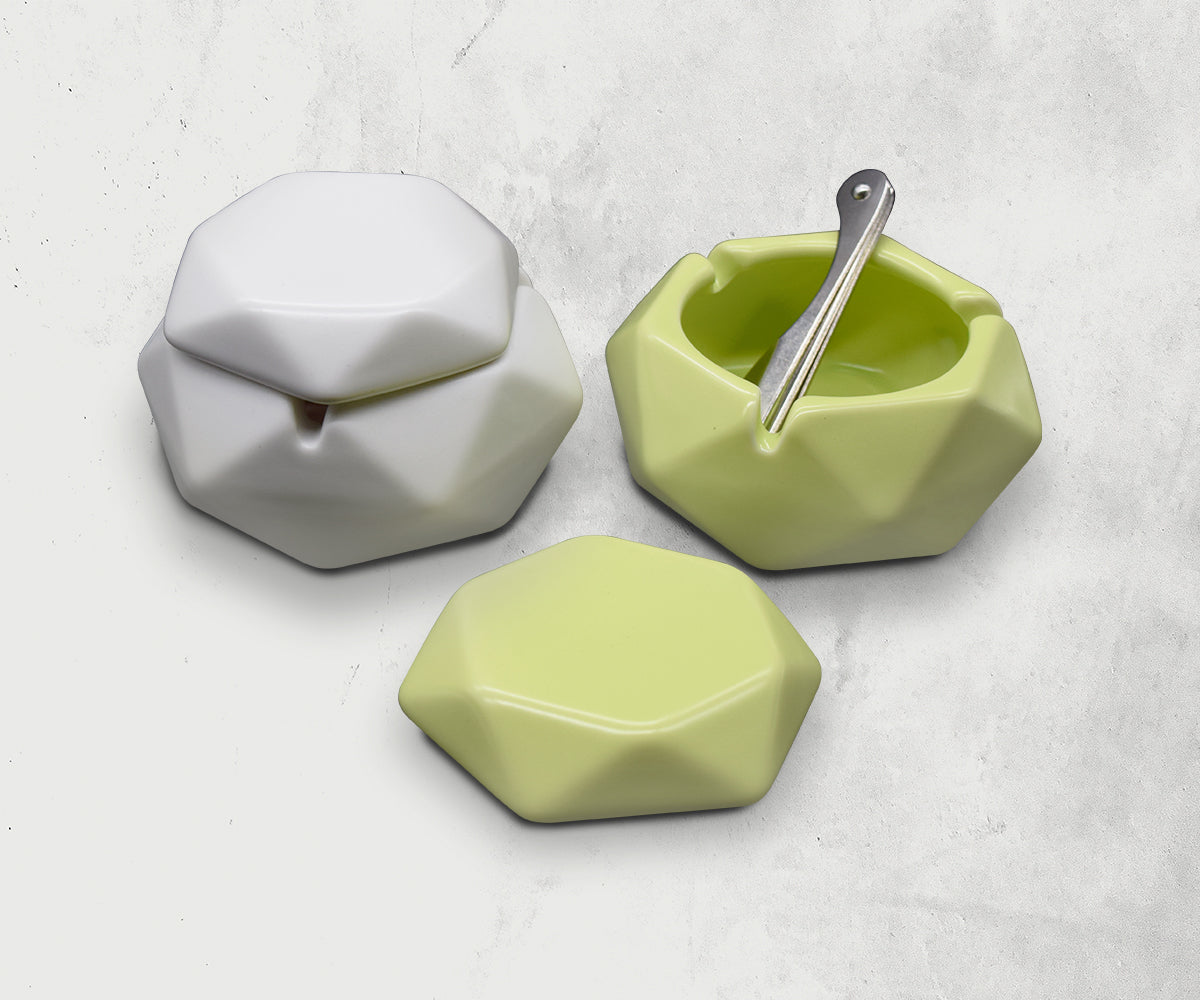 The Timeless Elegance of Porcelain Lidded Ashtrays